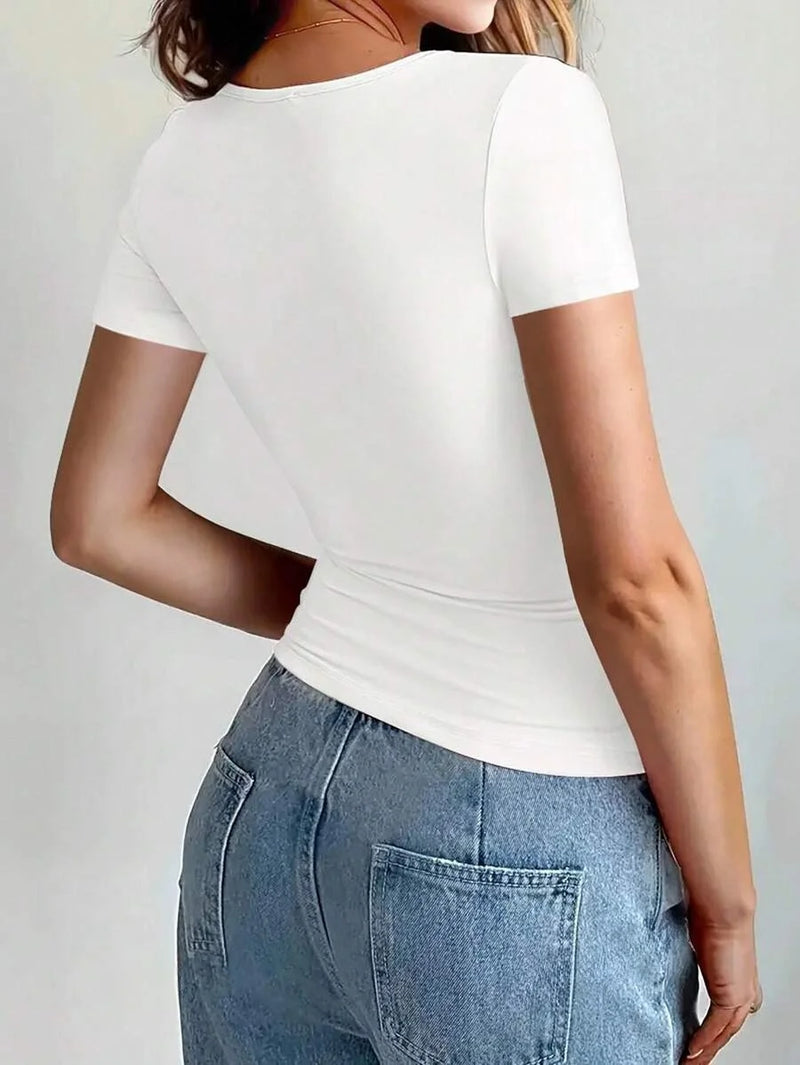 Camisetas Básicas - Gola Redonda