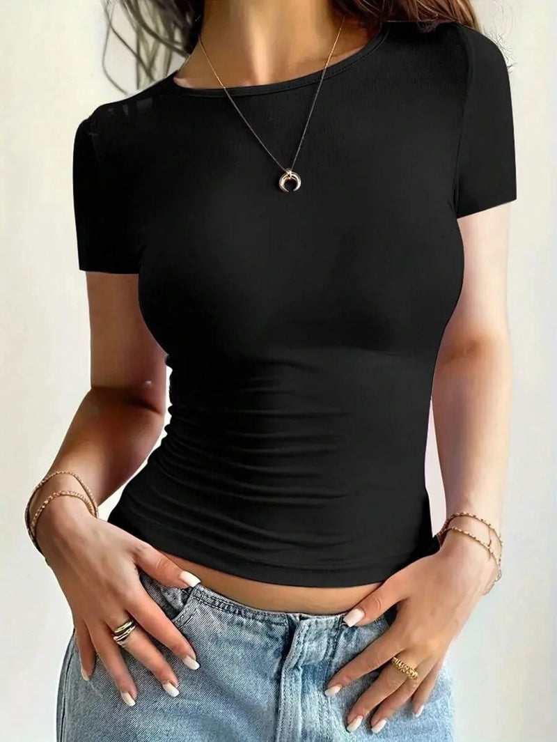 Camisetas Básicas - Gola Redonda